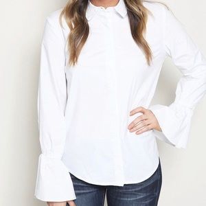 ALC Bell Sleeve Button Down